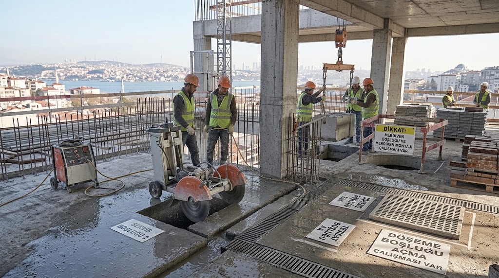 Merdiven Boşluğu Açma